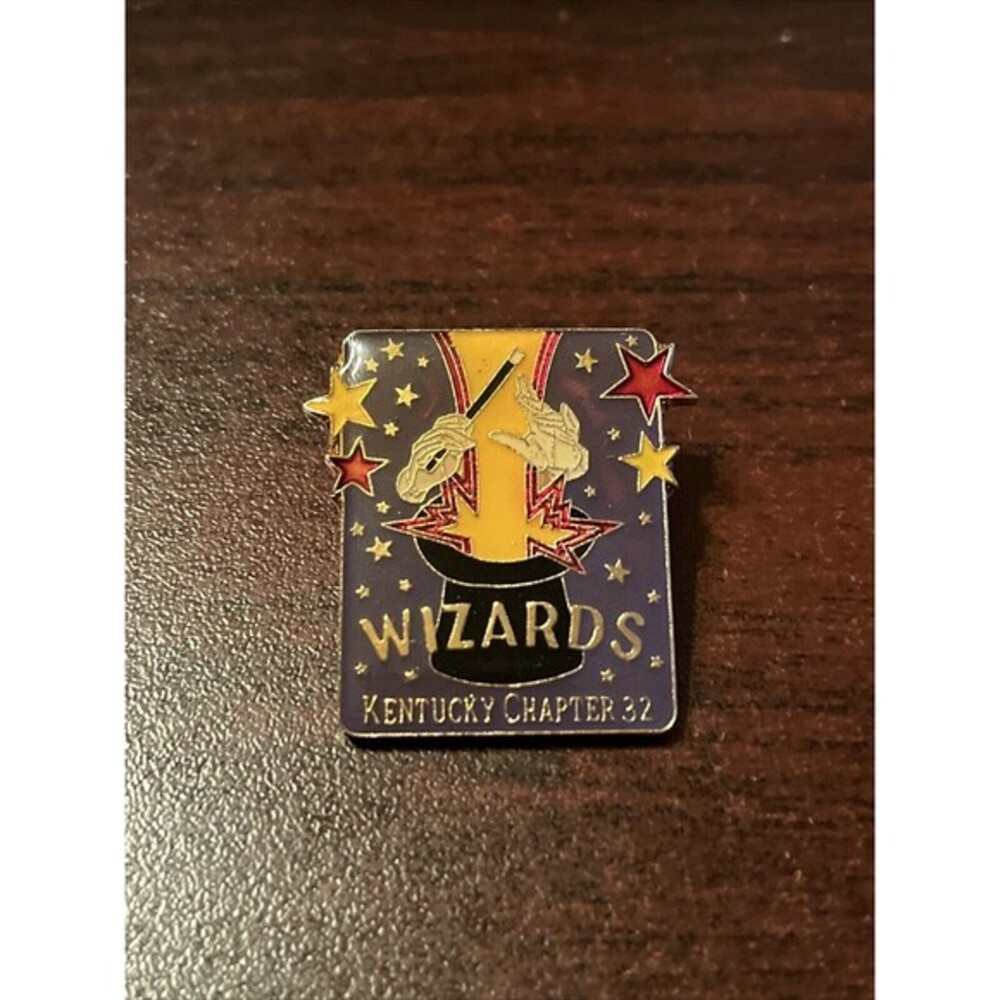 Pioneers BellSouth Kentucky Chapter 32 Wizards Magic Lapel Hat Pin‎